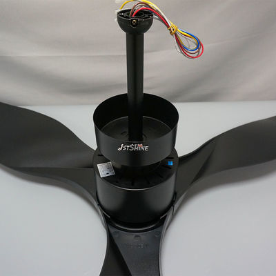 Dc Circuit 60W Remote Control Ceiling Fan Home 3 Abs Plastic Fan Blades