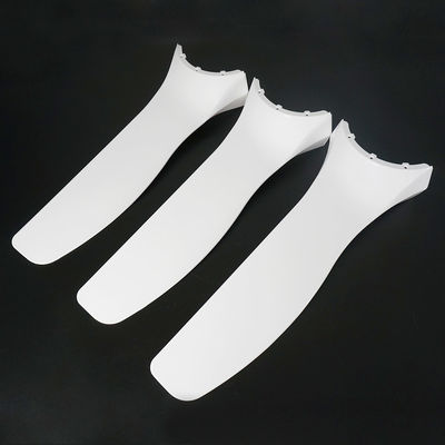 Modern Study Bldc Inverter Plastic Ceiling Fan Three White Blade