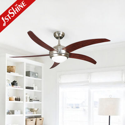 53.4w Modern LED Ceiling Fan 3 Speed Choice With Reversible Motor