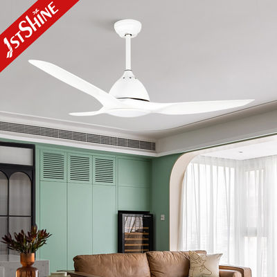 Remote Control Plastic Ceiling Fan With Integrated 18 Watt LED Light
