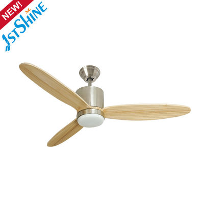 Dimmable LED Solid Wood Ceiling Fan