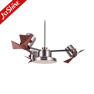 Power Saving ABS Blade Home Office Ceiling Fan With Light 3 Color