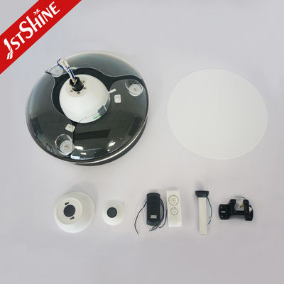 220V 3 Plastic Blades AC Motor Retractable Ceiling Fan With Side Light