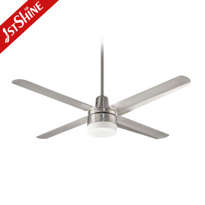110V Iron Blades Dimmable Ceiling Fan 52 Inch With AC Motor