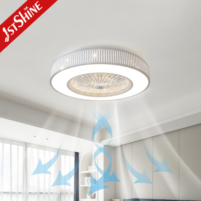 Diameter 20in 15W Motor LED Ceiling Box Fan For Bedroom