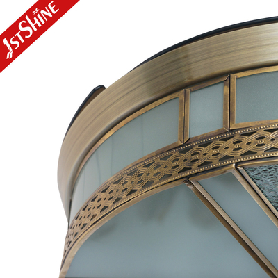 Decorative Retractable Ceiling Fan Light AC Motor Acrylic Blades