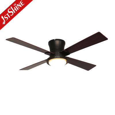 48 Inches Flush Mount Dimmable LED Ceiling Fan For Living Room