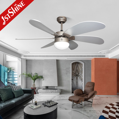 42 Inches Modern Remote LED Ceiling Fan Decorative 6 MDF Blades