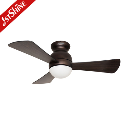 RoHS 42inch Color Changing Modern Fan Ceiling Lights With 3 MDF Blades
