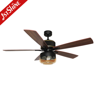 MDF Blades 52 Inches Remote Control Ceiling Fan With Farmhouse Style