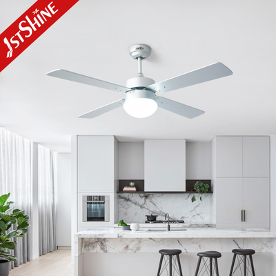 38in 4 MDF Blades Modern Ceiling Fan Light With Remote Control