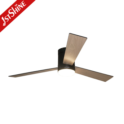 CCC 52 Inch 3 Plywood Blades Flush Mount Ceiling Fan With Silent DC Motor