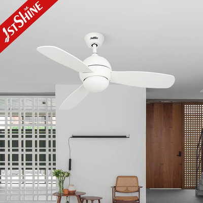 Remote Control Modern Led Ceiling Fans 40 Inches Dc Motor 3 Plywood Blades