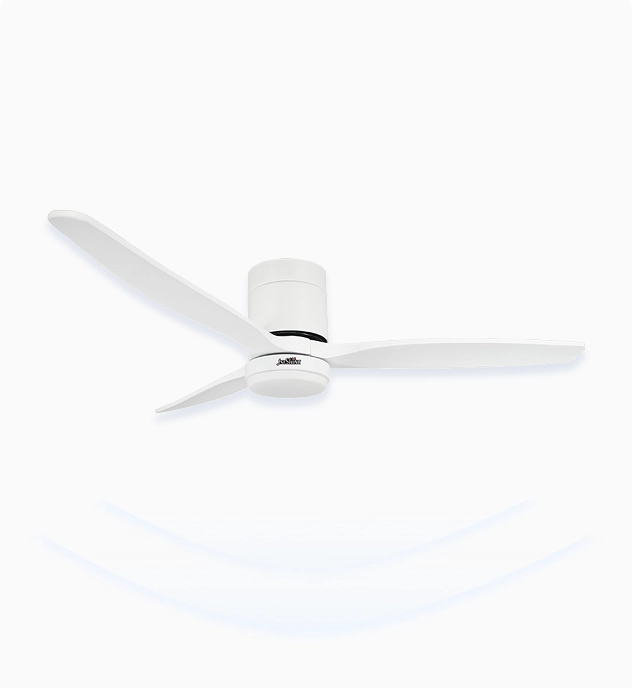 Dimmable LED Ceiling Fan with Remote Control