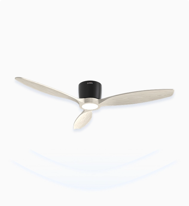Luxury Design Handcrafted Solid Wood Ceiling Fan