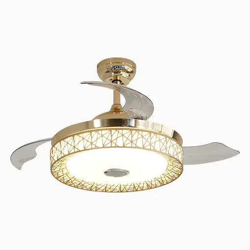 Hi-Fi Sound Quiet Premium Ceiling Fan with Speaker 1