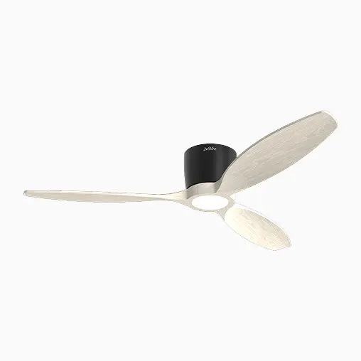 Luxury Design Handcrafted Solid Wood Ceiling Fan 3